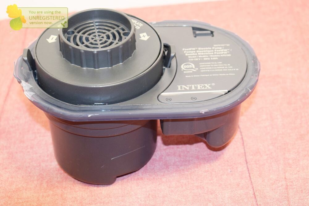 Intex Internal Air Mattress Fast Fill Electric Pump AP619D 110-120V 60Hz
